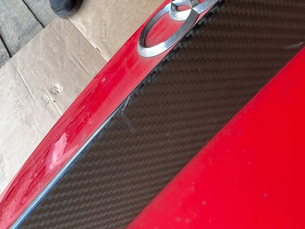 фото №8, Audi rs5 a5 8t0 cabrio задня кришка багажника спойлер карбон