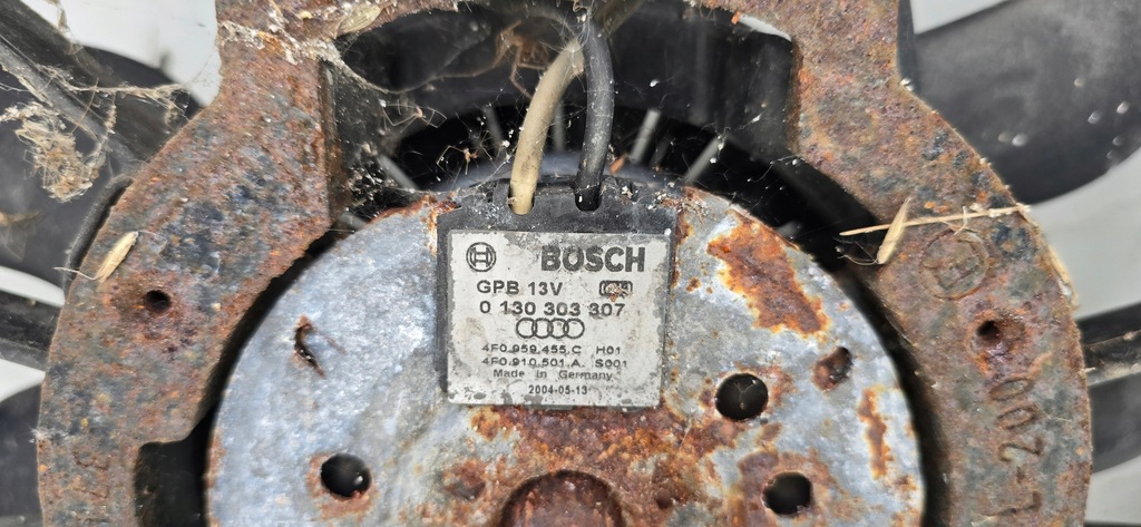 фото №10, Audi a6 c6 3.0 tdi вентилятори радіатора wody блок керування комплект 4f0121003g