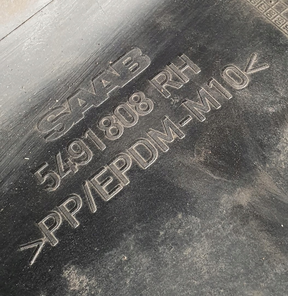 фото №7, Молдинг накладка порог правая 295 saab 9-5 95 kombi