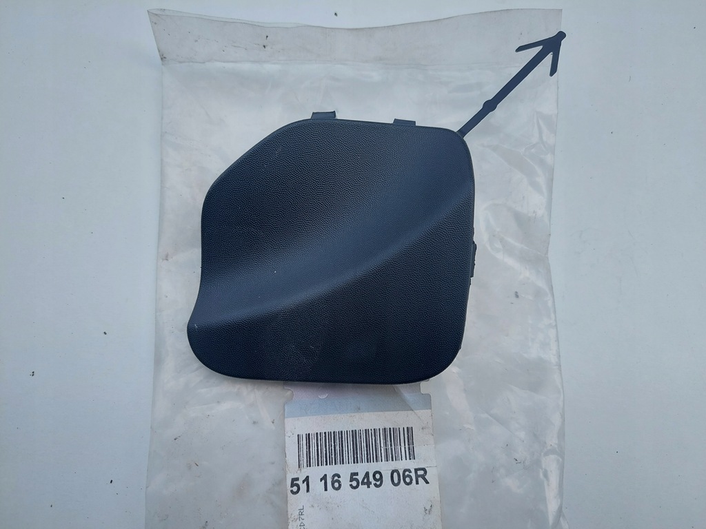 фото №1, Renault captur 17- заглушка фаркоп бампер задняя nowa