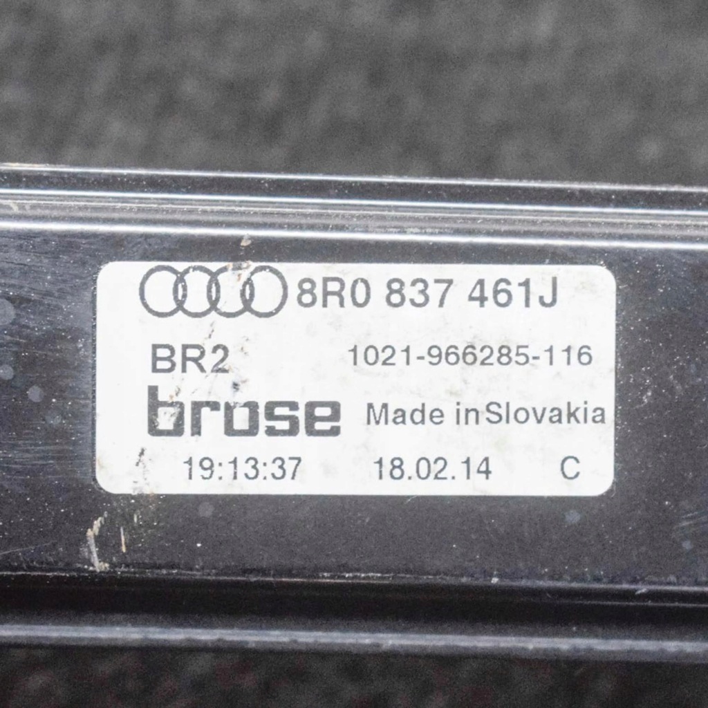 фото №6, Audi q5 sq5 2014 перед сторона левая подъемник стекло дверь с двигатель