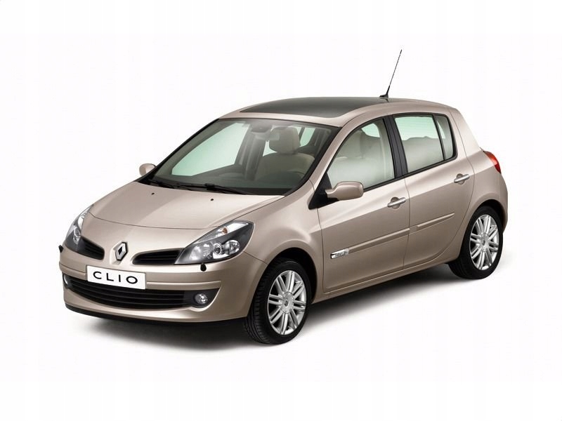 Renault clio 3 3 05- решітка  решітка бампера ліва Оригінал