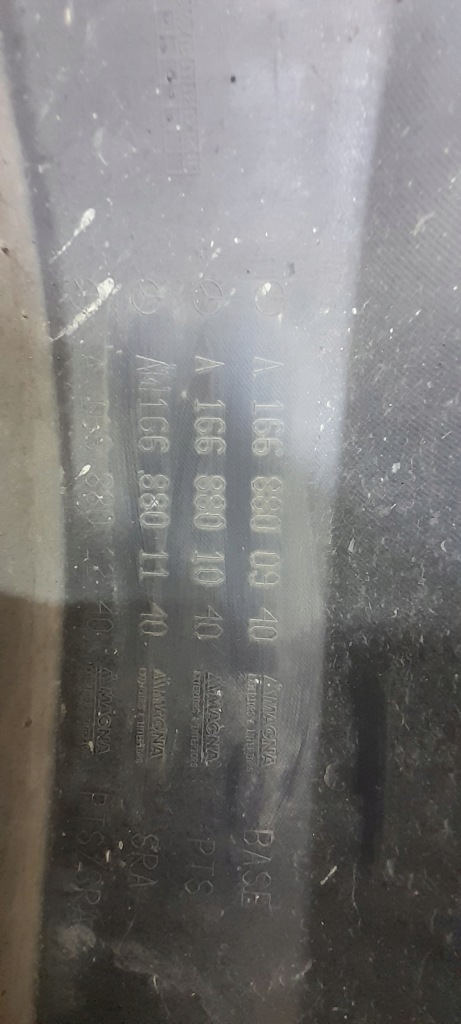 Mercedes ml w166 бампер перед Зі Шроту