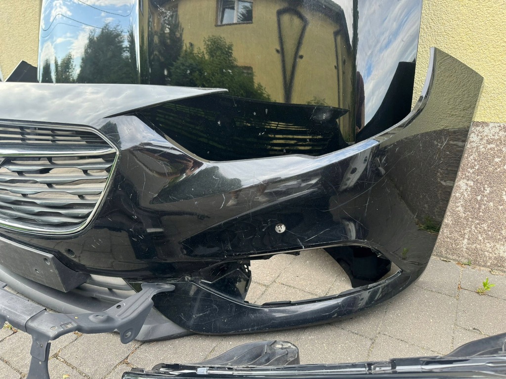 фото №6, Opel insignia b 17- капот бампер pas передний балка бампера лампа перед