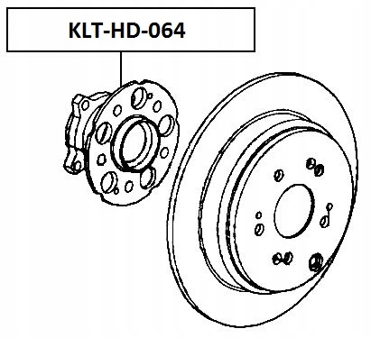 фото №15, Ступиця колеса задня honda cr-v iii 4wd 07- crosstour 4wd 11-