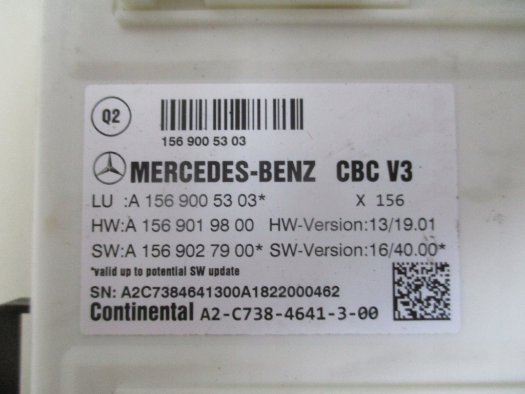 фото №4, Gla w156 модуль sam a1569005303 mercedes