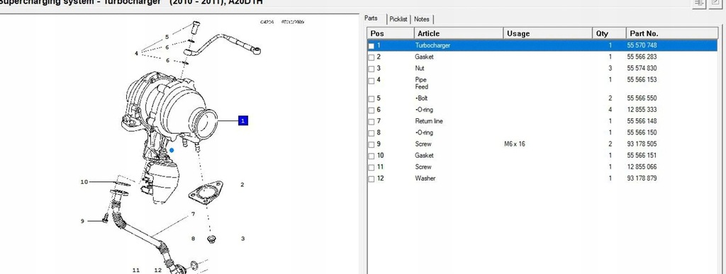 фото №6, Saab 9-5 2010 повний турбонагнітача