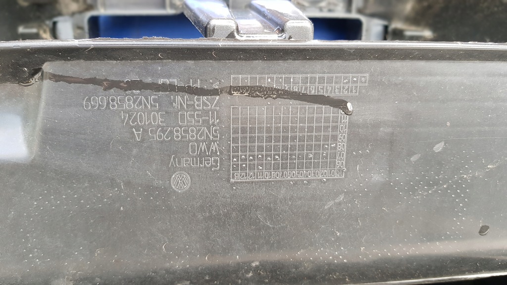 фото №8, Консоль vw tiguan 5n0 anglik