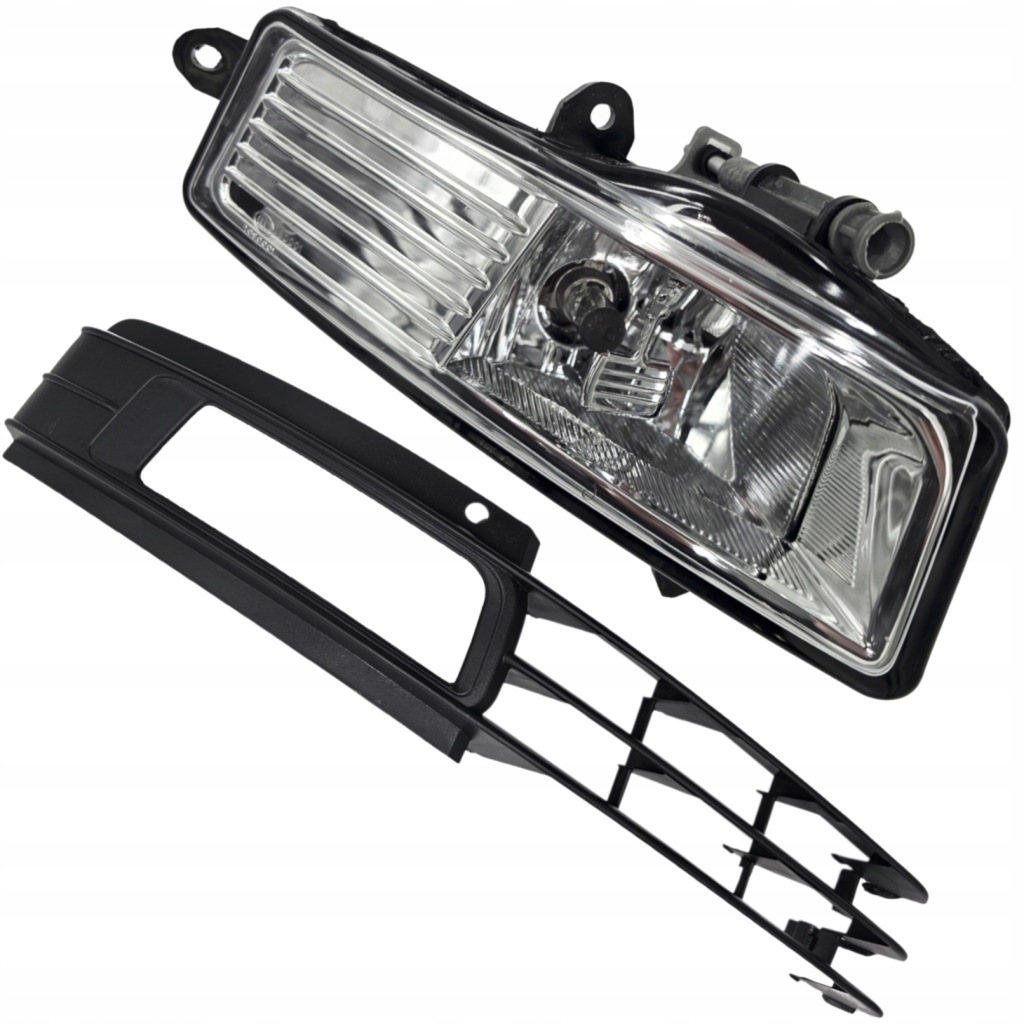 фото №1, Правая решётка радиатора решётка заглушка бампера audi a6 c6 4f0 lifting + противотуманная фара