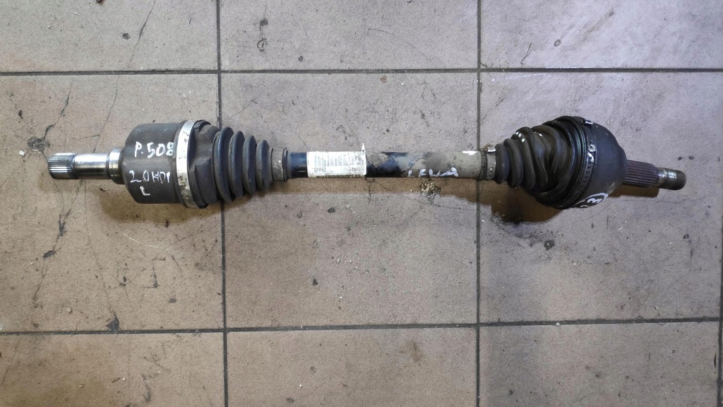 фото №1, Приводной вал левая короткий 2.0 hdi peugeot 508 i 9809154580