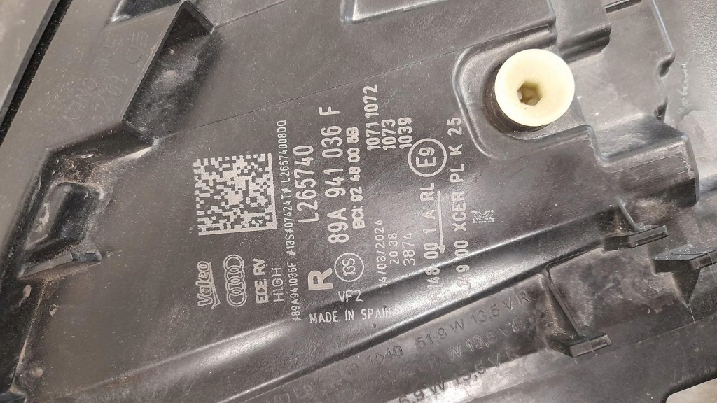 фото №5, Лампа передня права audi q4 e-tron full led matrix