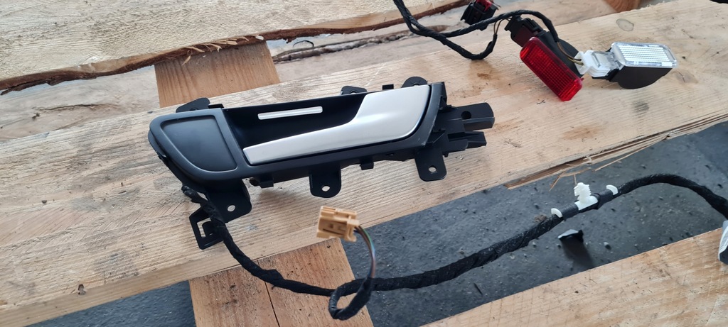 фото №10, S4 b8 lift a4 ручка подсвечиваемые внутреннее фонари led 4x