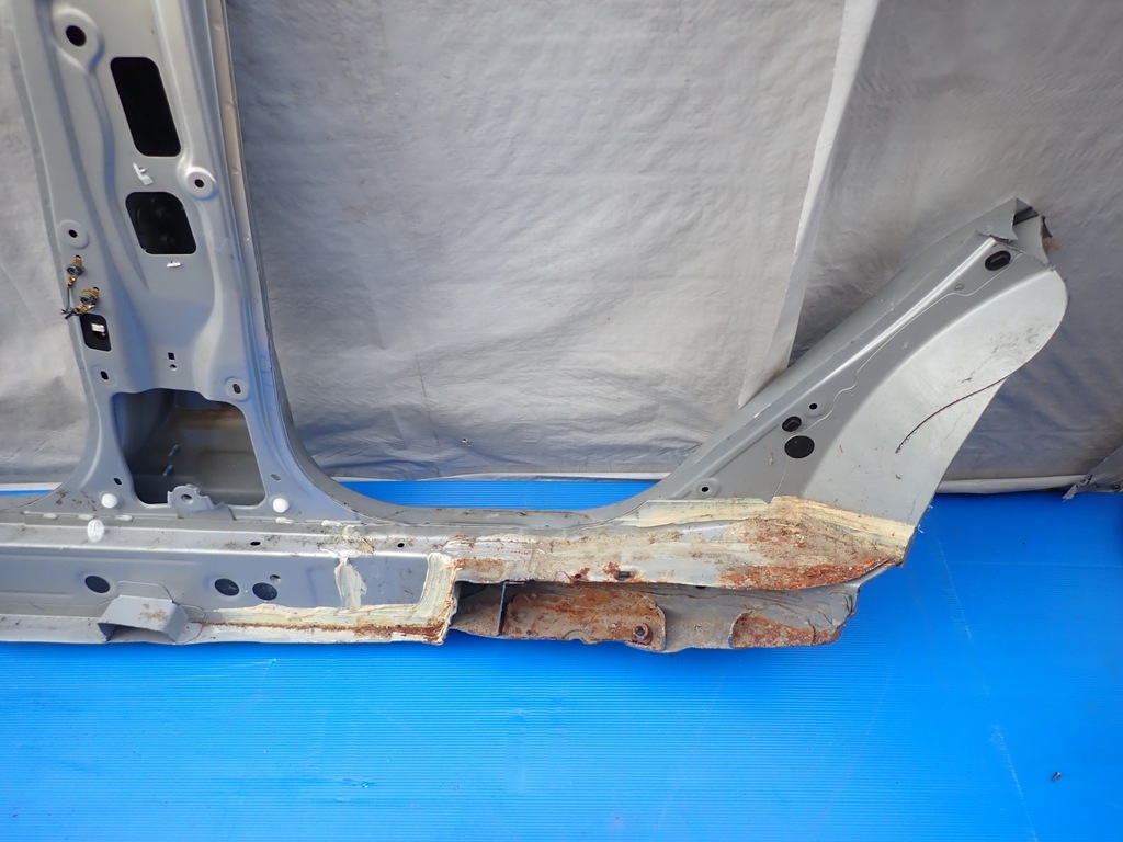 фото №10, Nissan xtrail t31 07- поріг правий блок двигуна середній