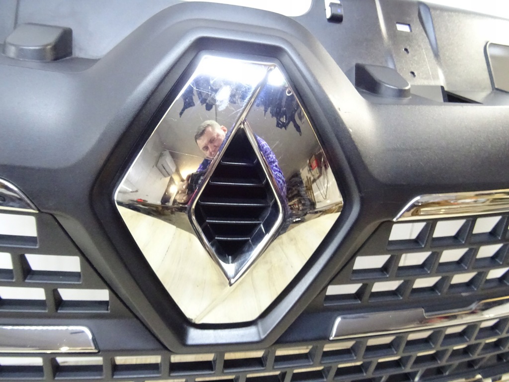 фото №6, Решітка радіатора бампер перед master 4 renault