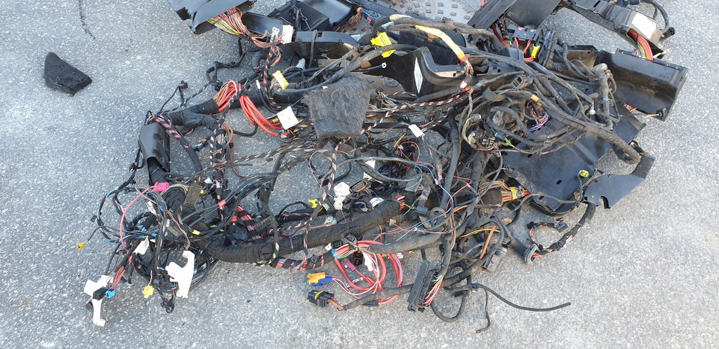 фото №11, Жгут электропроводка электрическая провода разъёмы mercedes s w221 s600 оригинальный номер eu