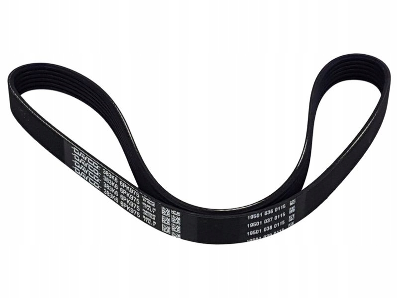 фото №10, Dayco ремінь 6pk975 volvo s40 ii v50 c30 v60 1.6d