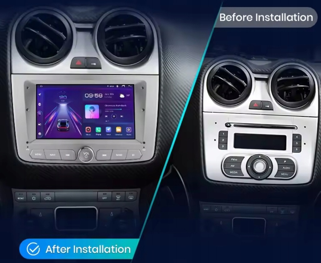 фото №3, Радіо навігація alfa romeo mito android wifi gps bt