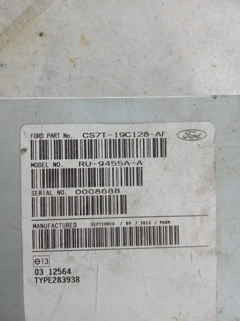 фото №1, Модуль dab ford mondeo mk4