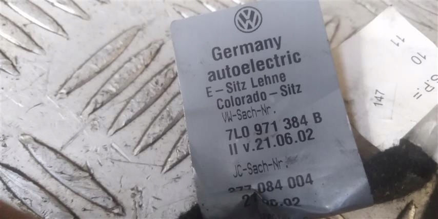 фото №8, Джгут двигуни сидіння touareg 7l0971384b комплект