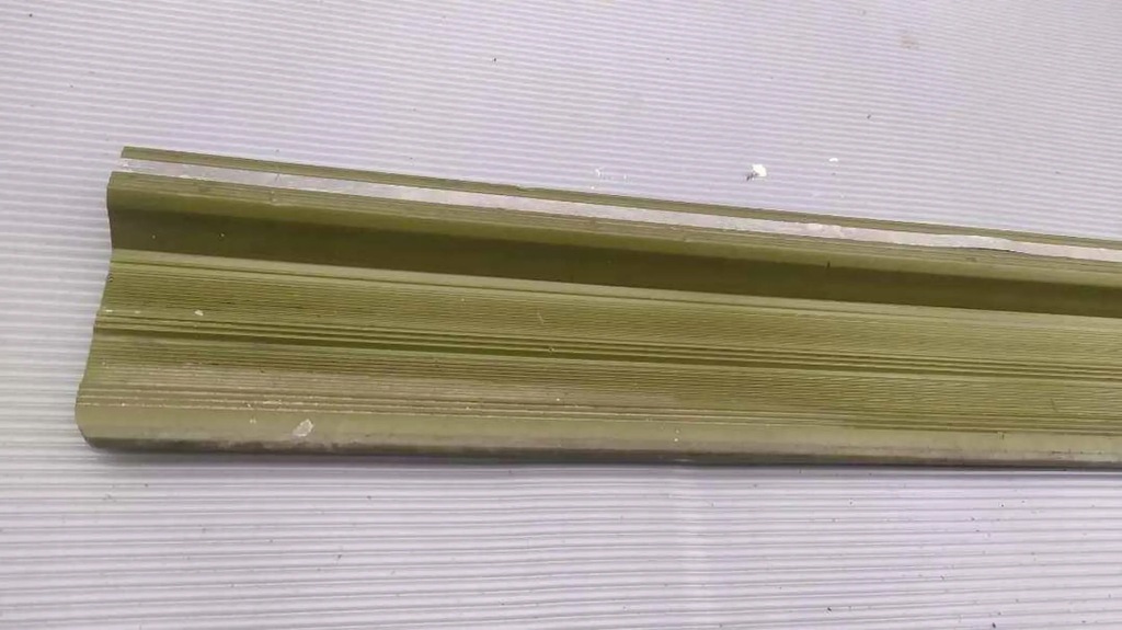 фото №5, Mercedes-benz w123 1980 молдинг порог задняя зелёный. 2-seria