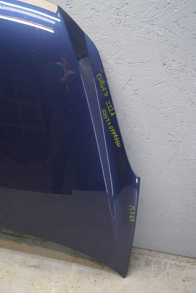 фото №13, Капот крышка двигателя opel corsa d z22a