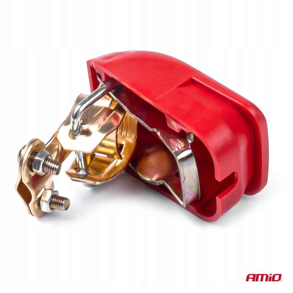 фото №6, Amio клеммы суппорты аккумулятор самозажимные 12/24