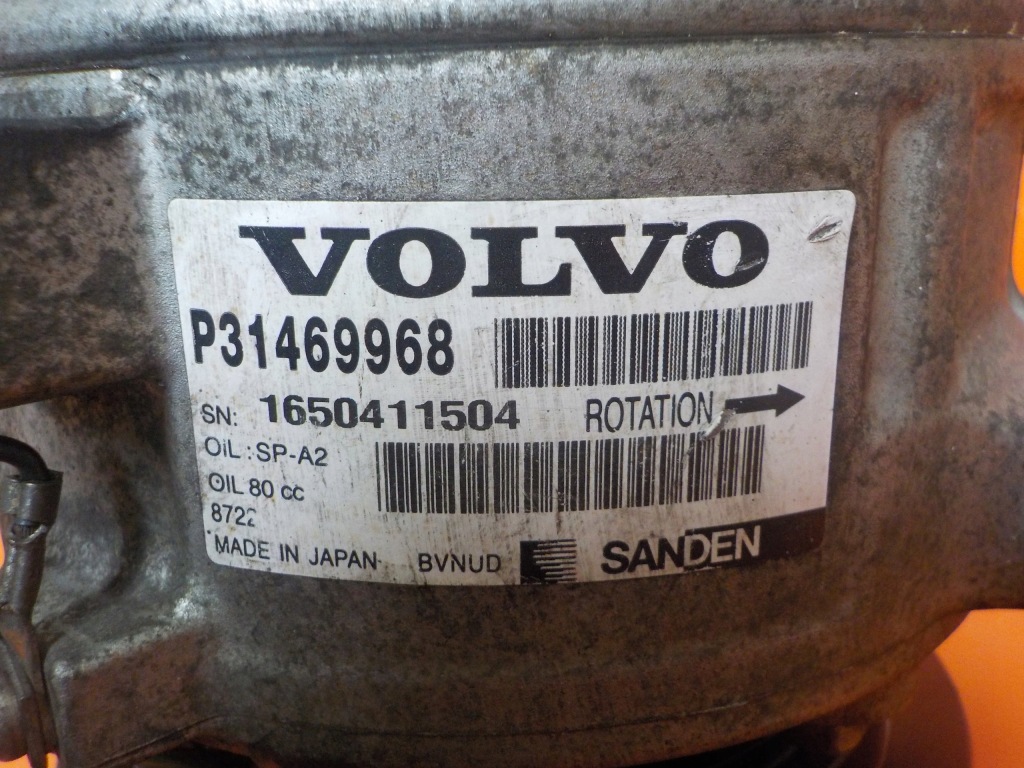 S60 v40 v60 1.5 tb t3 17r 152km b4154t4 компрессор кондиционера p31469968 Недорого