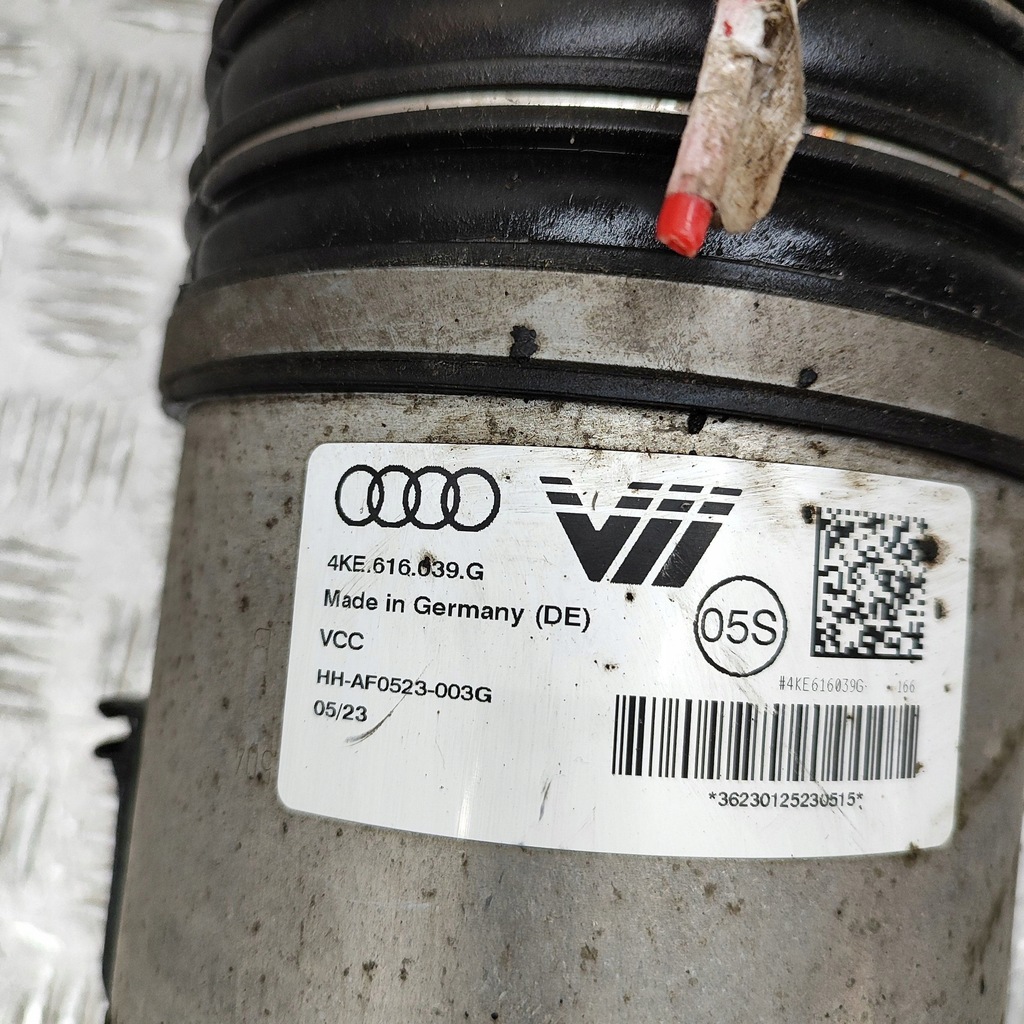 фото №6, Audi q8 2023 ліва сторона передній амортизатор підвіска пневматичний