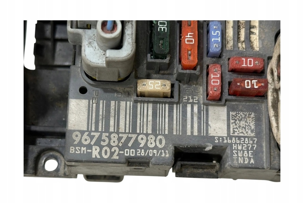 фото №7, Модуль комфорта citroën c5 ii rc_ 9675877980 2.0l дизель 2008