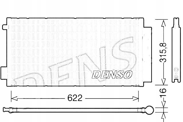 фото №2, Конденсатор denso 51887955 ft5411
