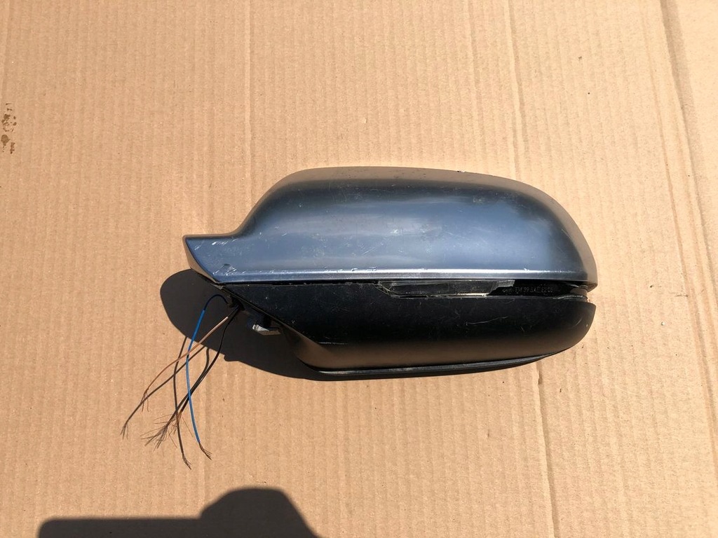 фото №1, Корпус зеркало левая audi s4 b8 хром