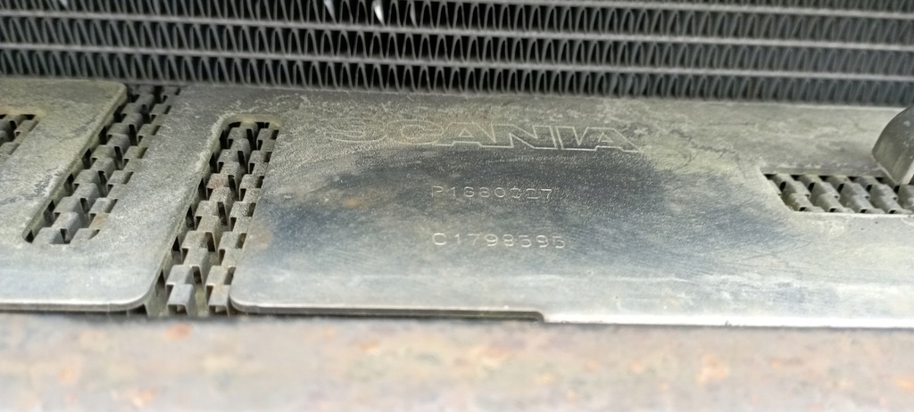 фото №8, Комплект радіатор scania 1747660