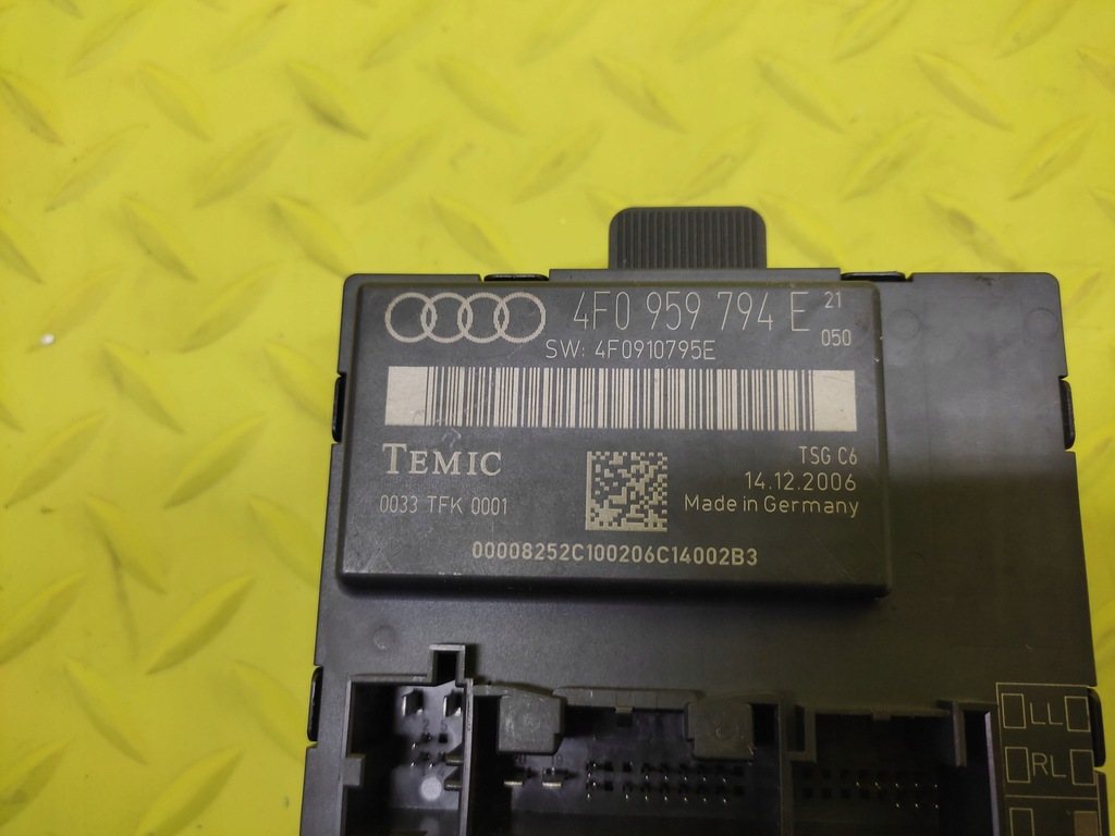 фото №4, Audi a6 c6 блок керування модуль двері 4f0959794e