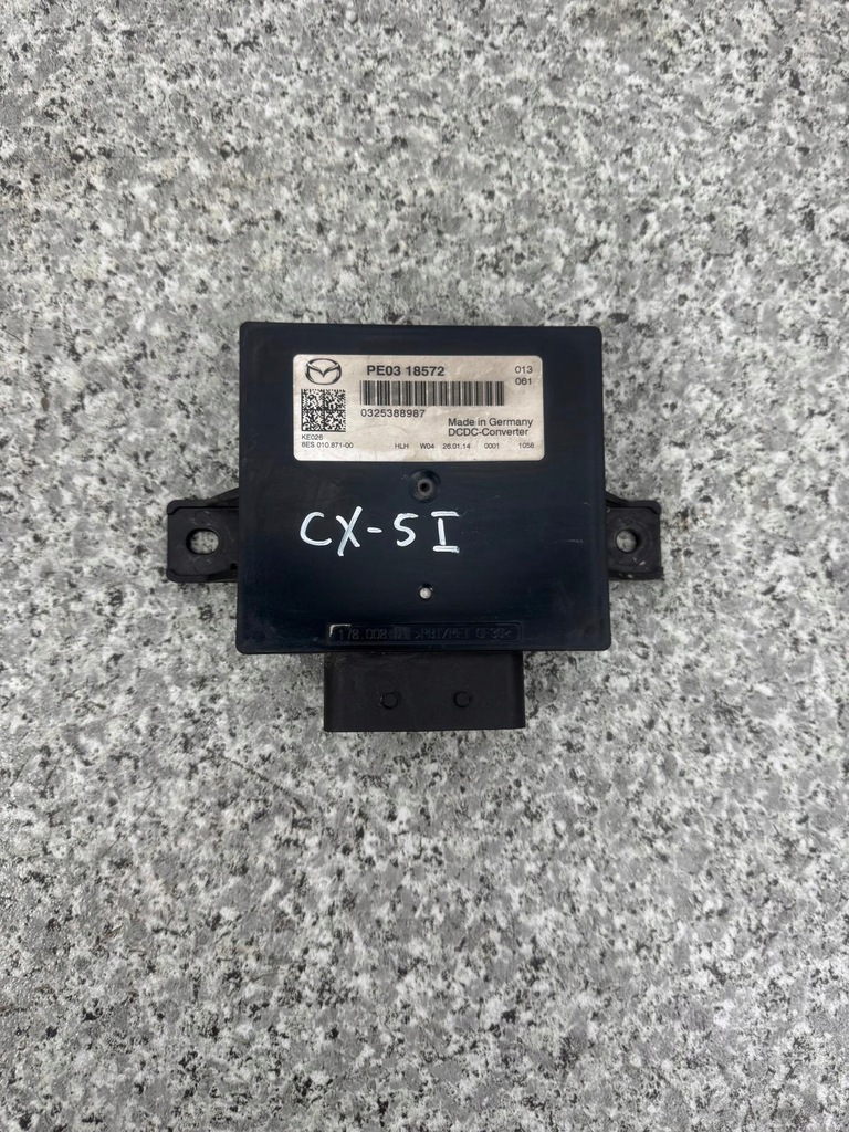 фото №1, Блок управления модуль напряжения mazda cx5 cx-5 2012-2017r pe03 18572