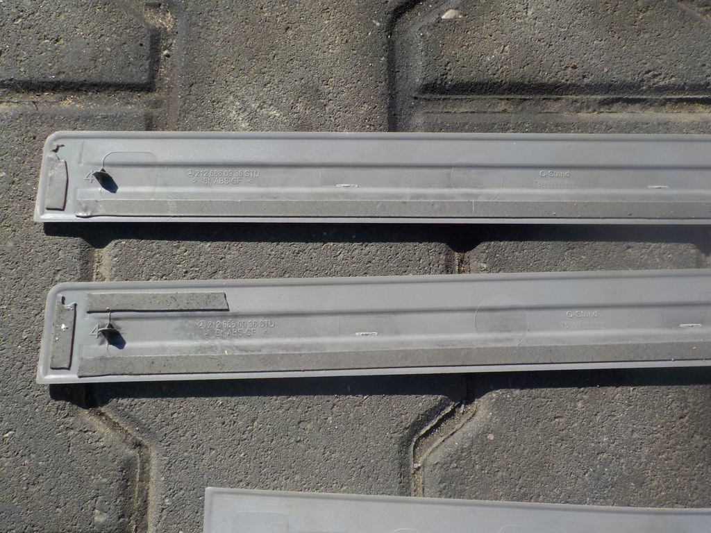 фото №14, Mercedes w212 накладка молдинг порог хром kpl eu