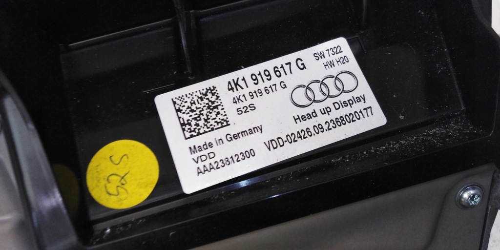 фото №11, Audi rs6 a6 4k c8 дисплей проектор проектор head up 4k1919617g