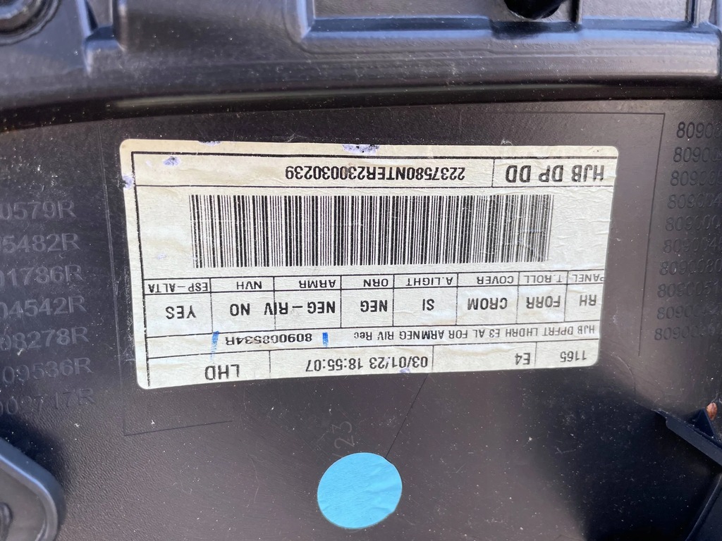 фото №6, Renault captur i обшивка передній лівий оригінал