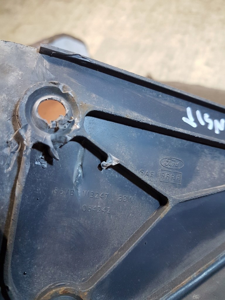 фото №4, Пластик захист поріг перед ford transit mk4 lift