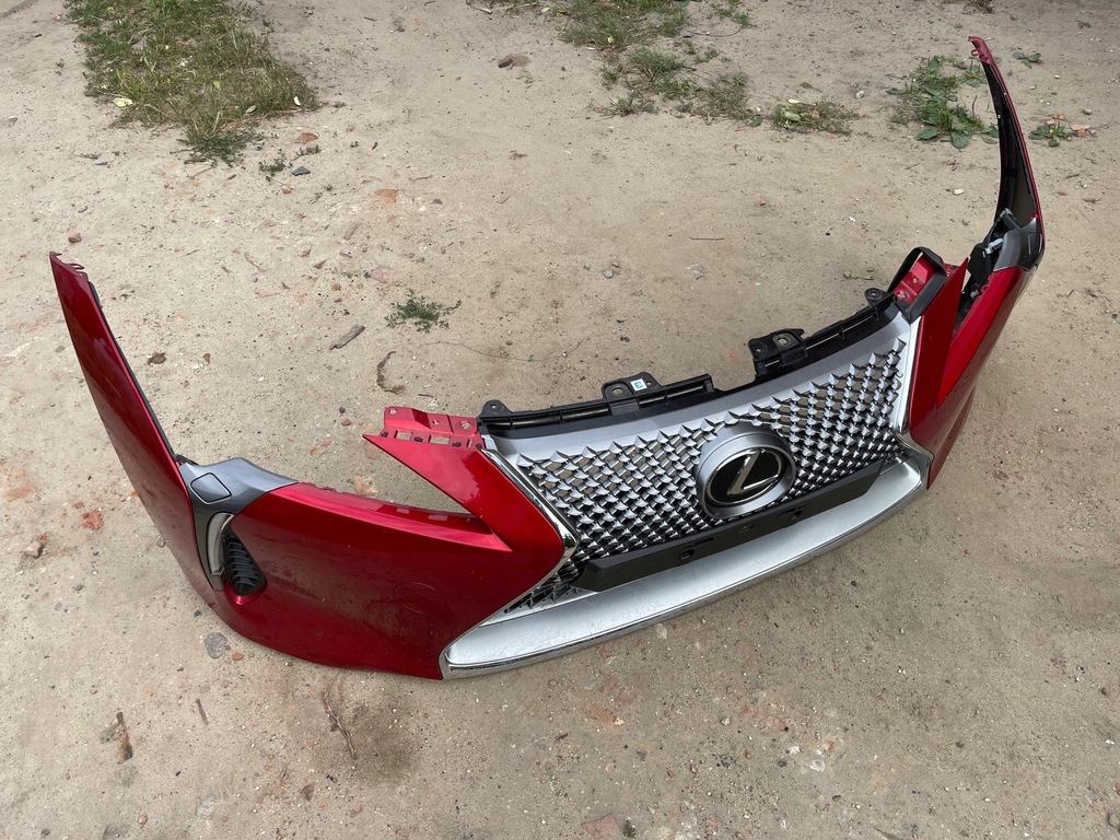 фото №8, Lexus lc500 lc500h lc бампер передній перед kompletny 3t5