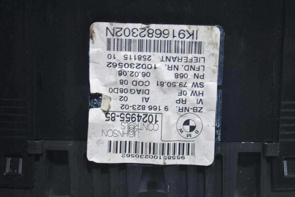 фото №5, Счетчик приборная панель bmw оригинальный номер 9166823