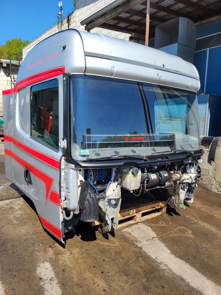 фото №1, Кабина комплектная scania r highline большой бардачок