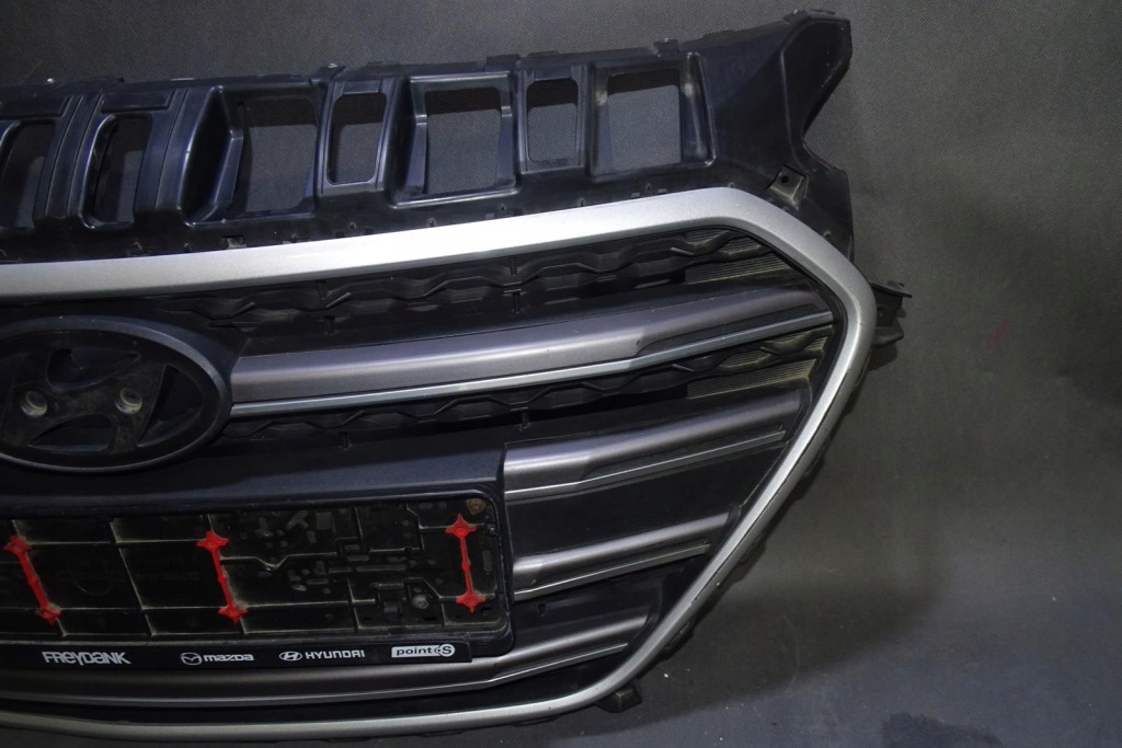 фото №5, Hyundai i30 ii lift решётка радиатора решётка радиатора бампера перед