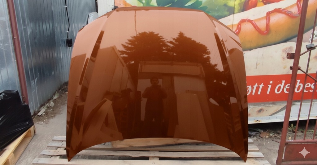 фото №1, Капот крышка сталь стальной audi a6 c8 4k od 03.2018r лак l8yy