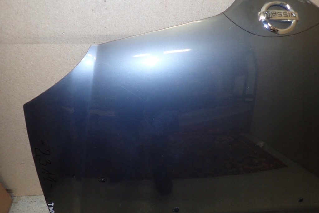 фото №4, Nissan almera tino 00-06 капот крышка двигателя ky5