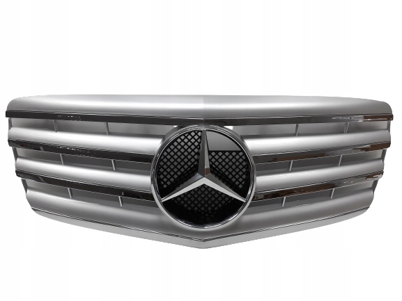 фото №1, Mercedes e klasa w211 07- решётка радиатора решётка радиатора радиатора хром блеск
