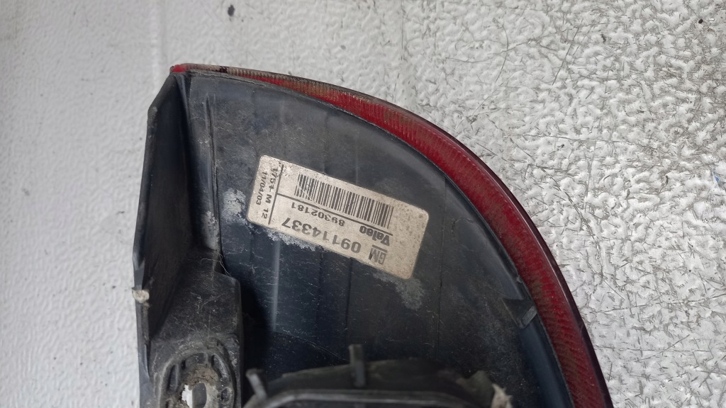 фото №3, Лампа правая задняя opel corsa c 03r