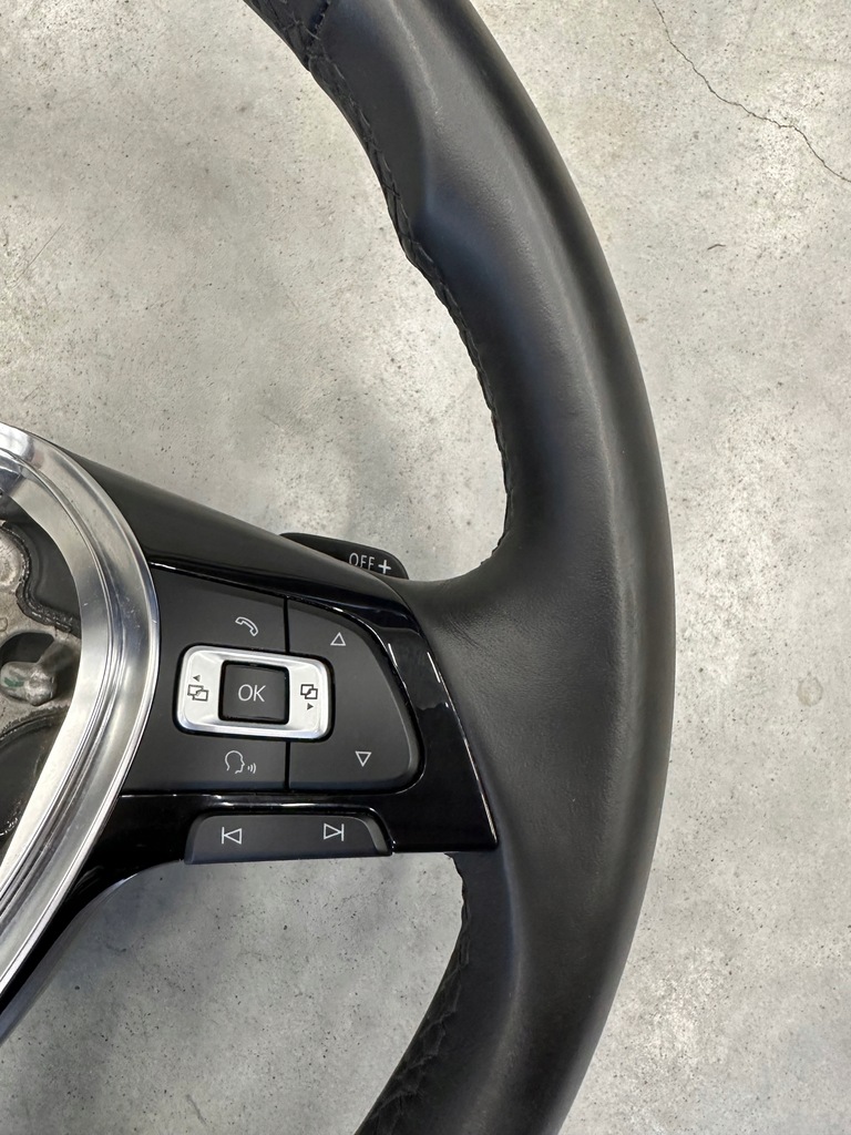 фото №7, Воздуховод кожаный лепестки переключения mtifunkcja vw arteon golf vii 7 подогрев оригинал