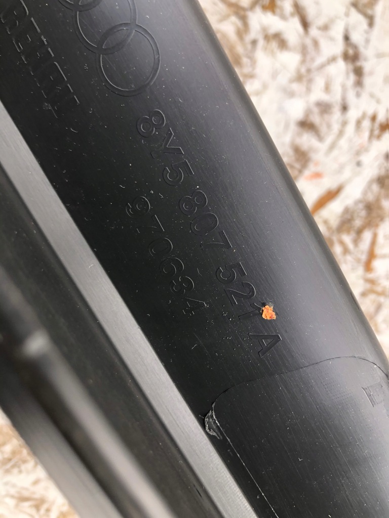 фото №11, Audi a3 8y5 2020- sedan накладка бампера задня nowa