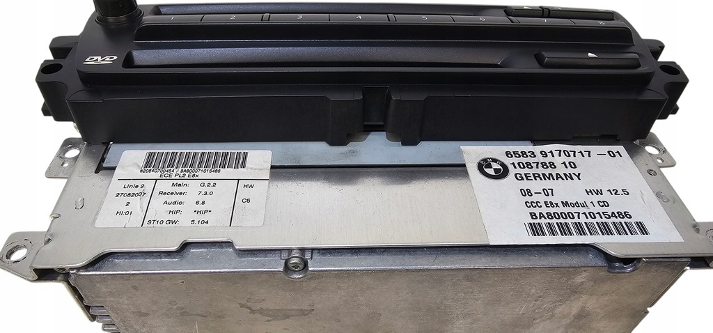 фото №10, Bmw e81 e87 e90 модуль привід зчитувач навігації navi ccc cd dvd gps 9170717