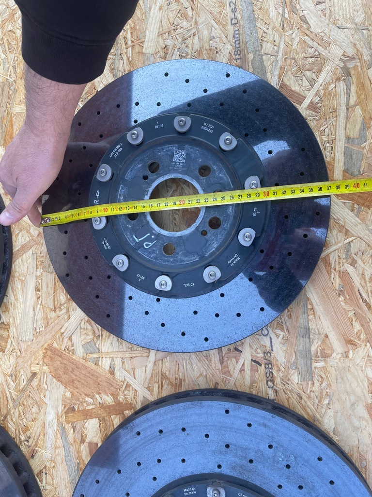 фото №8, Audi s6 rs6 c8 комплект тормозов керамических